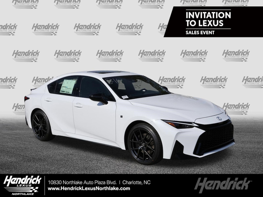 New 2026 Lexus IS 350 F SPORT Design Sedan