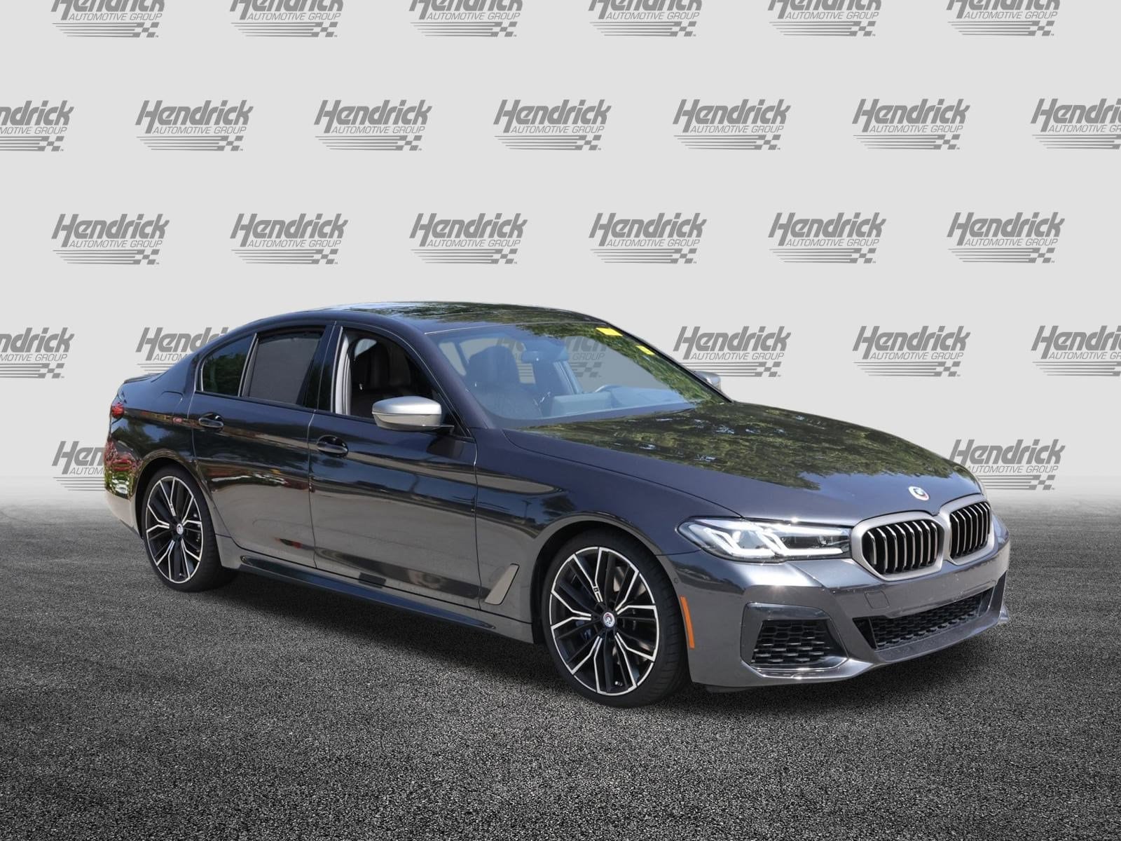 Used 2023 BMW 5 Series M550i with VIN WBA13BK00PCL68396 for sale in Charlotte, NC