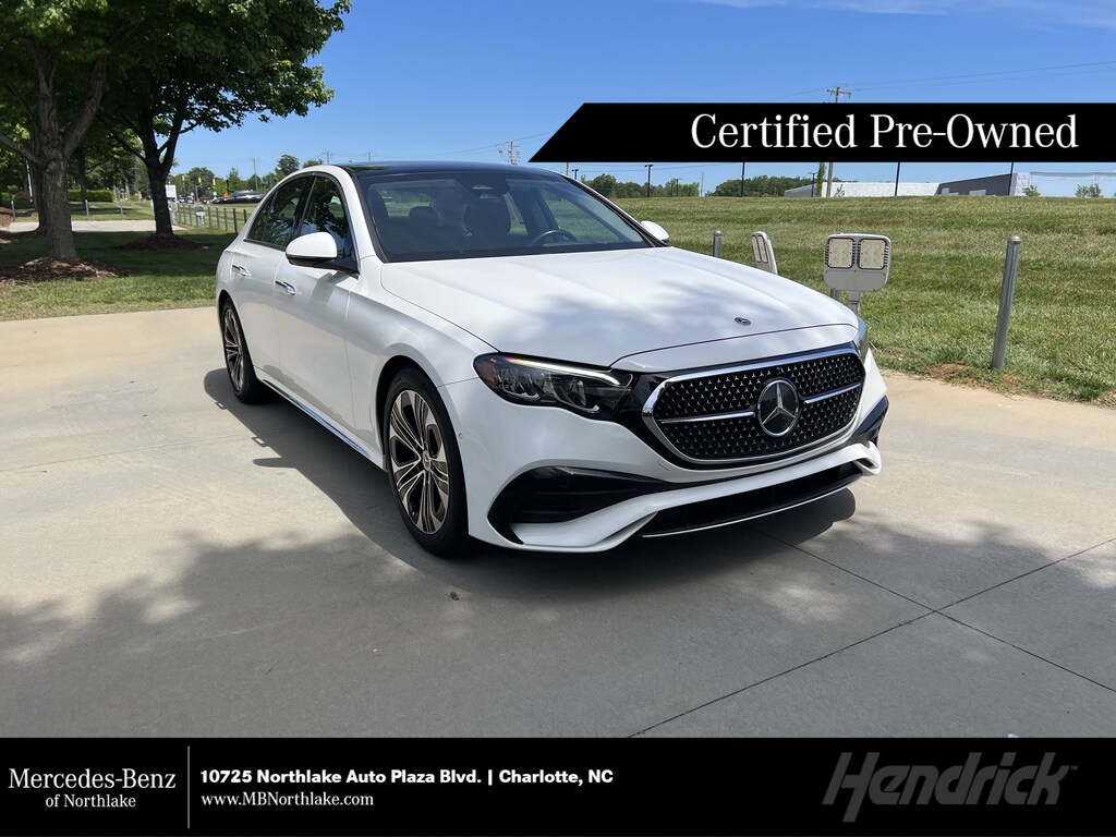 Certified 2025 Mercedes-Benz E-Class E 350 Sedan