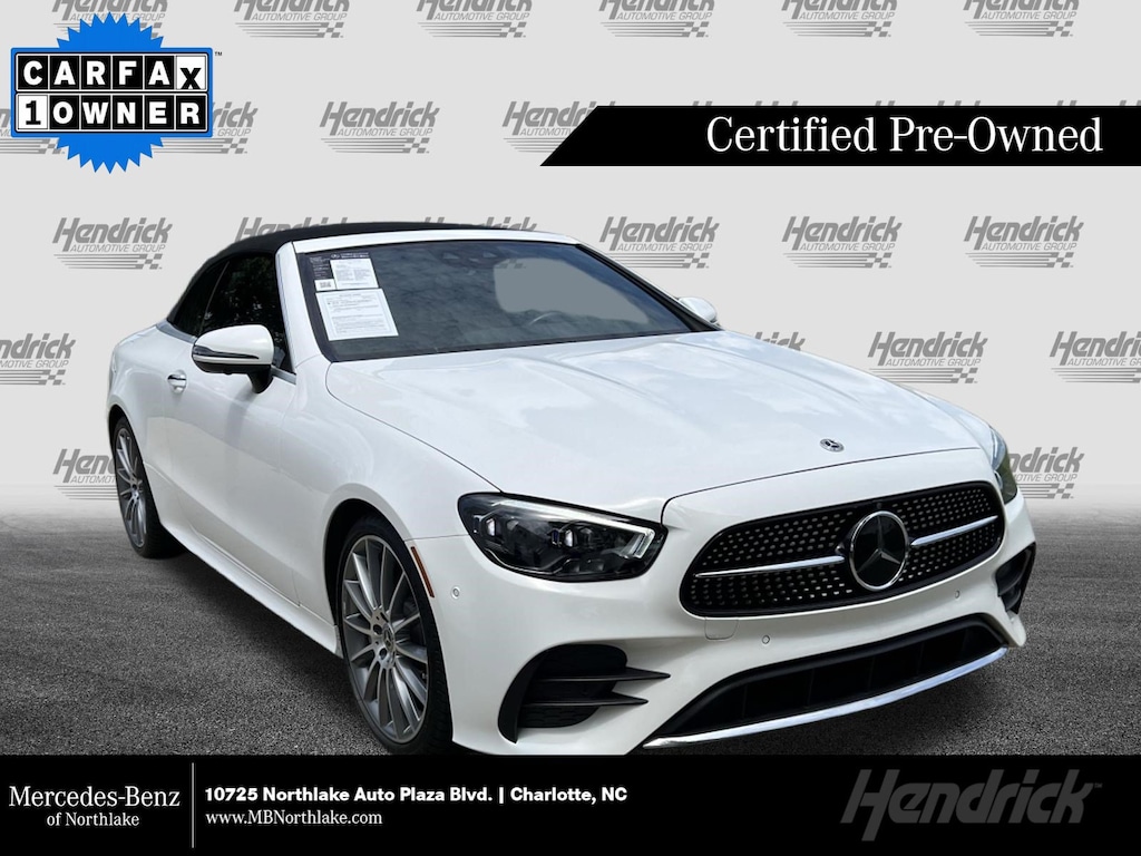 Certified 2023 Mercedes-Benz E-Class E 450 Convertible