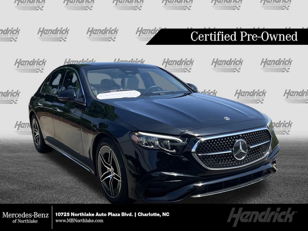 Certified 2025 Mercedes-Benz E-Class E 350 Sedan