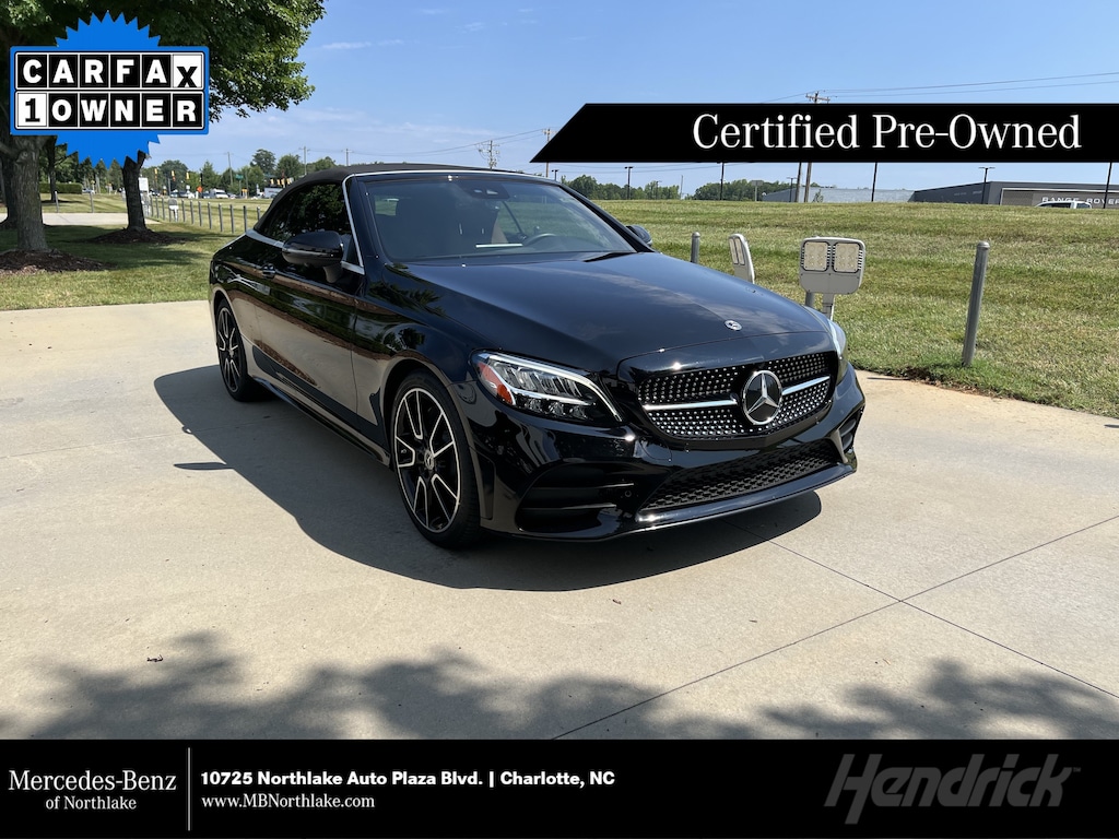 Certified 2023 Mercedes-Benz C-Class C 300 Cabriolet Convertible