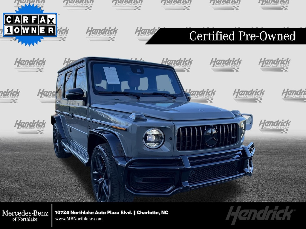 Certified 2023 Mercedes-Benz G-Class AMG G 63 SUV