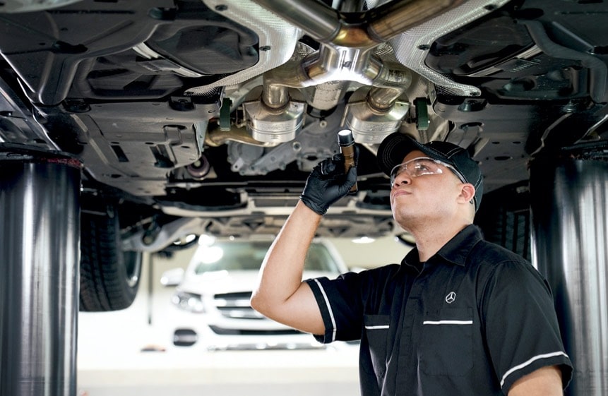 Mercedes-Benz inspection