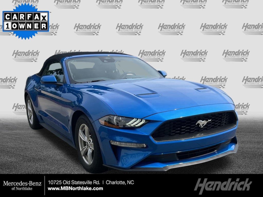 Used 2021 Ford Mustang EcoBoost Convertible