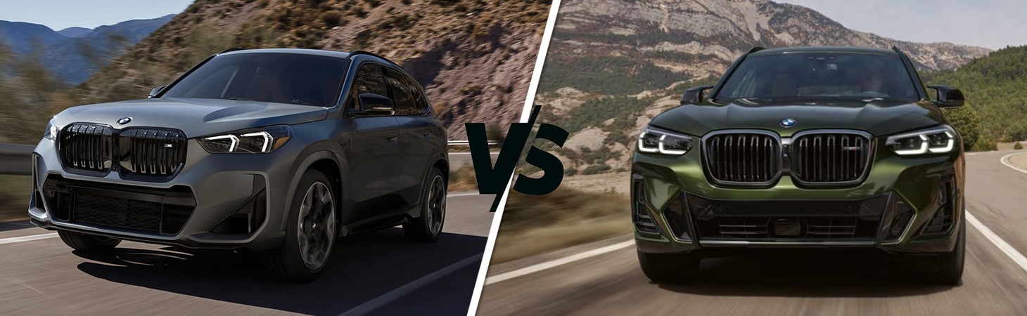 2024 BMW X1 vs 2024 BMW X3