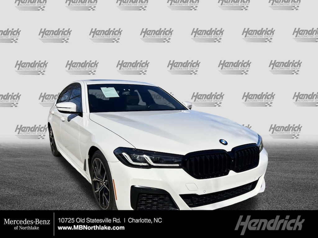 Used 2021 BMW 5 Series 540i Sedan