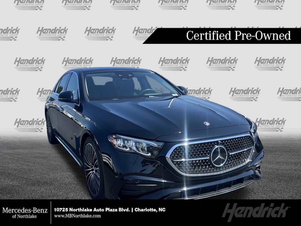 Certified 2025 Mercedes-Benz E-Class E 350 Sedan