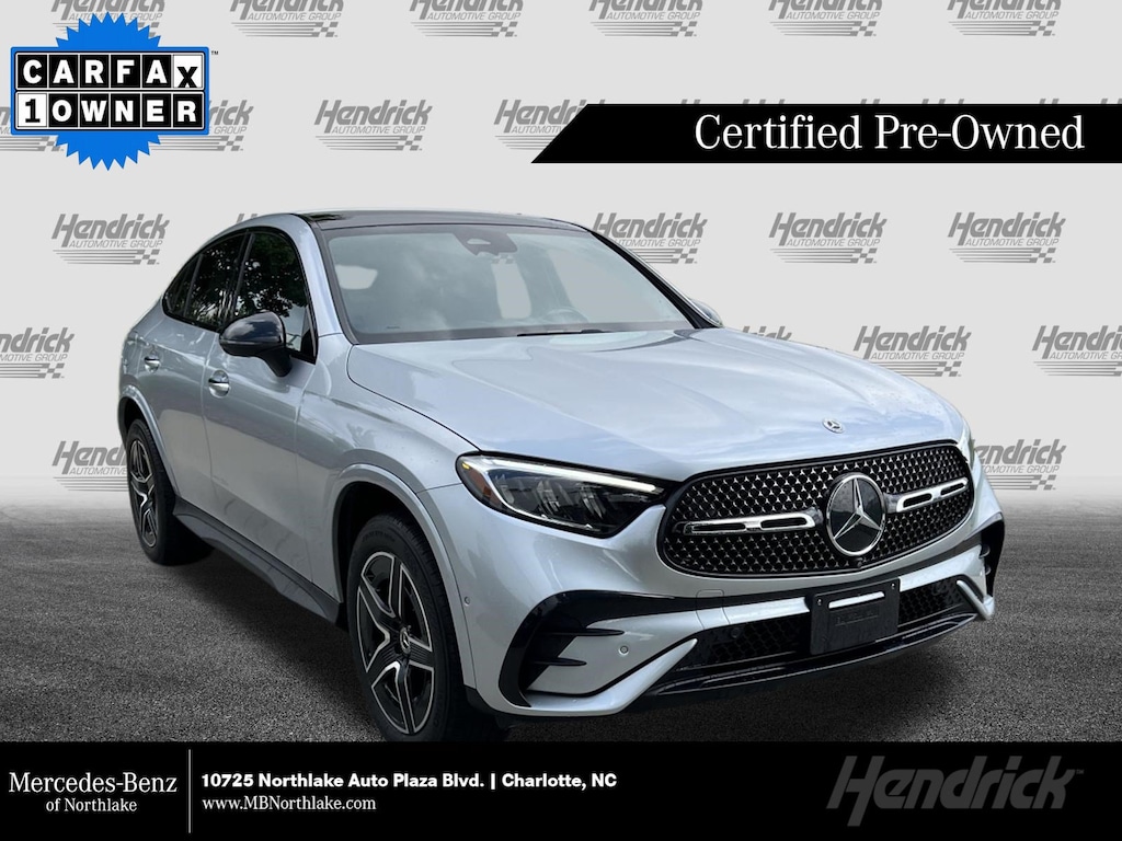 Certified 2025 Mercedes-Benz GLC 300 4MATIC Coupe SUV