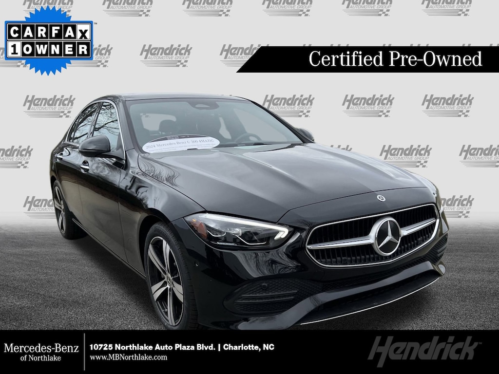 Certified 2024 Mercedes-Benz C-Class C 300 Sedan