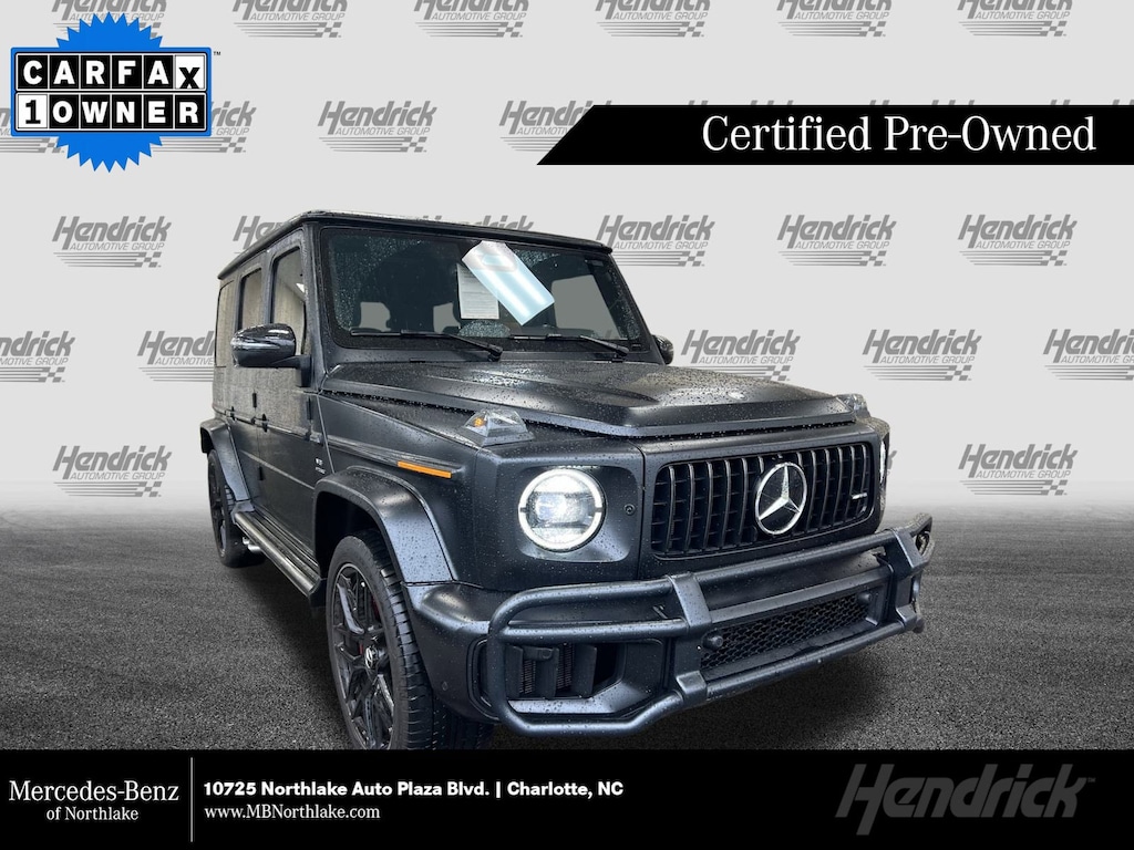 Certified 2025 Mercedes-Benz G-Class AMG G 63 SUV