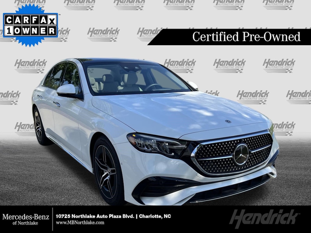 Certified 2024 Mercedes-Benz E-Class E 450 Sedan
