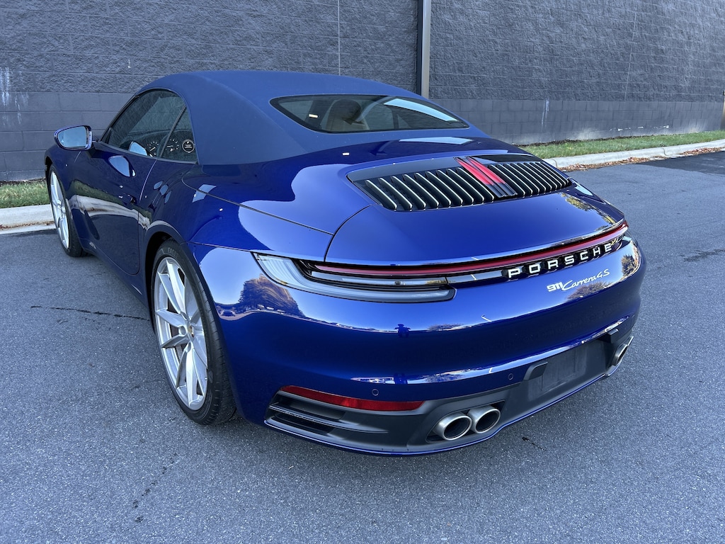 Certified 2023 Porsche 911 Carrera 4S Convertible