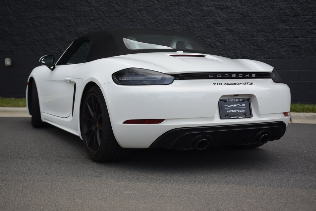 Certified 2021 Porsche 718 Boxster GTS 4.0 Cabriolet