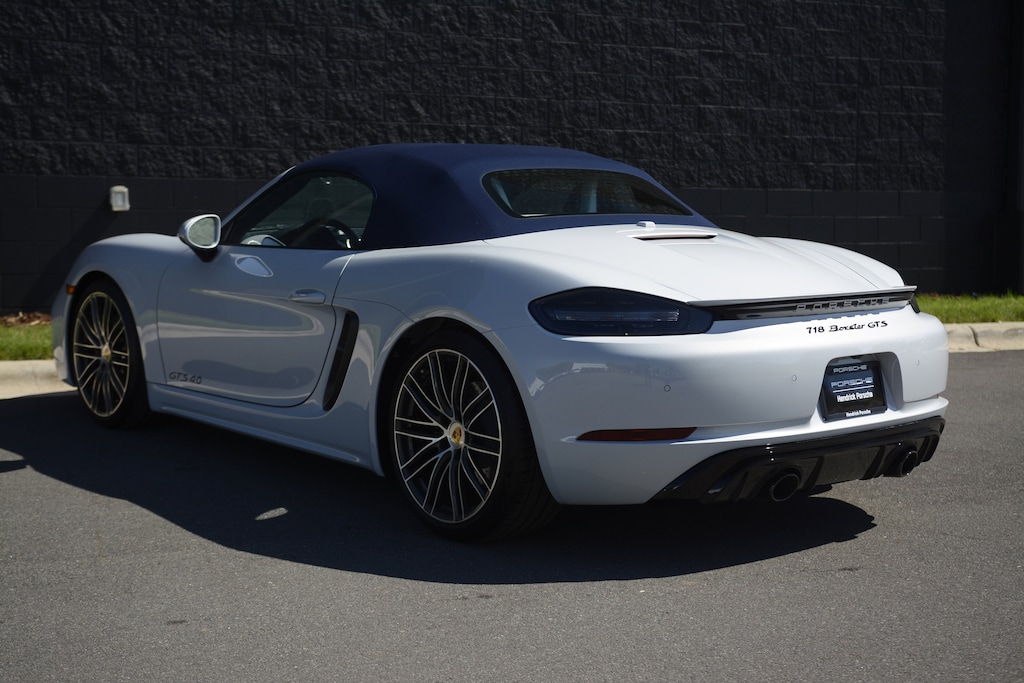 Certified 2024 Porsche 718 Boxster GTS 4.0 Convertible