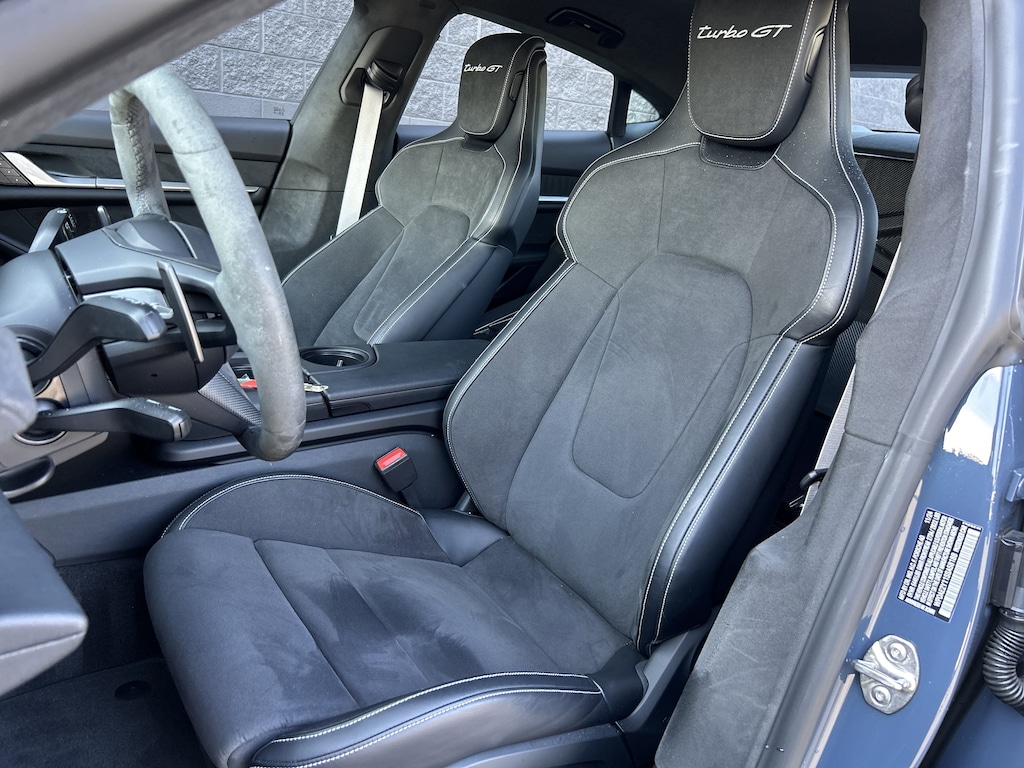 Certified 2025 Porsche Taycan Turbo GT w/Weissach Package Sedan