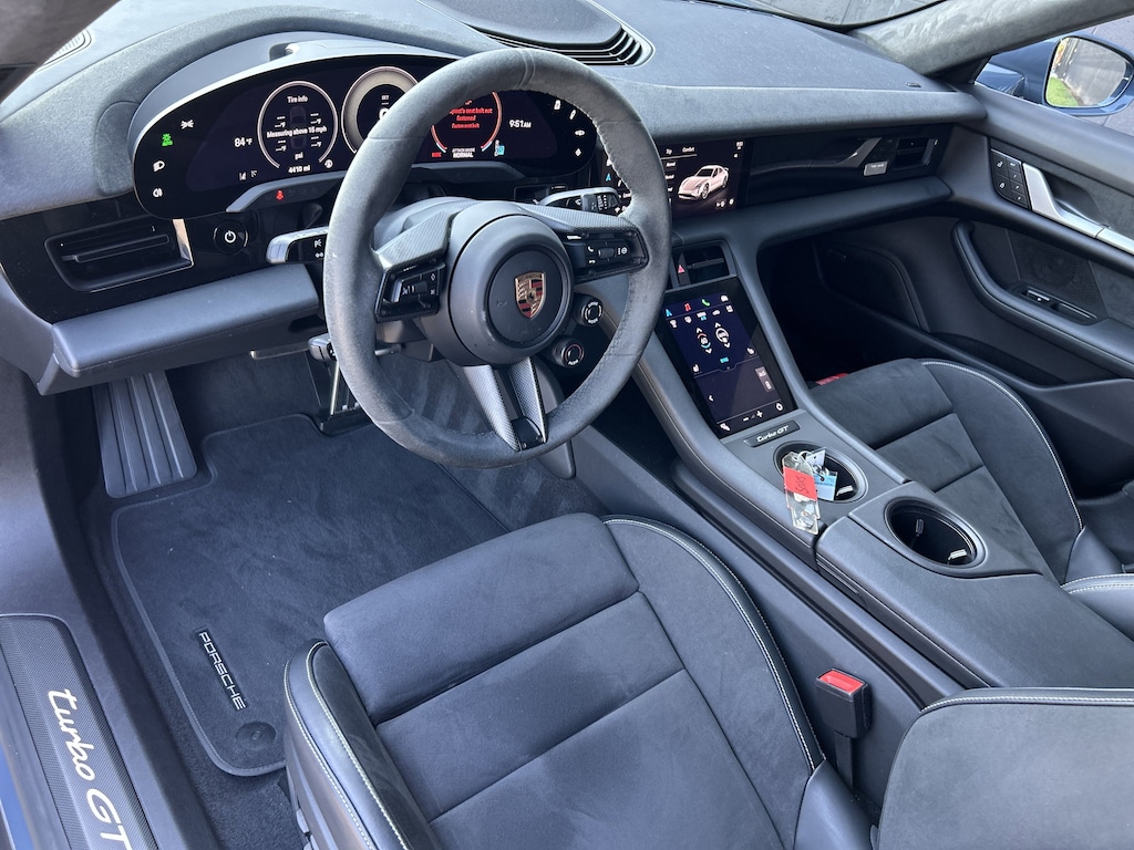 Certified 2025 Porsche Taycan Turbo GT w/Weissach Package Sedan