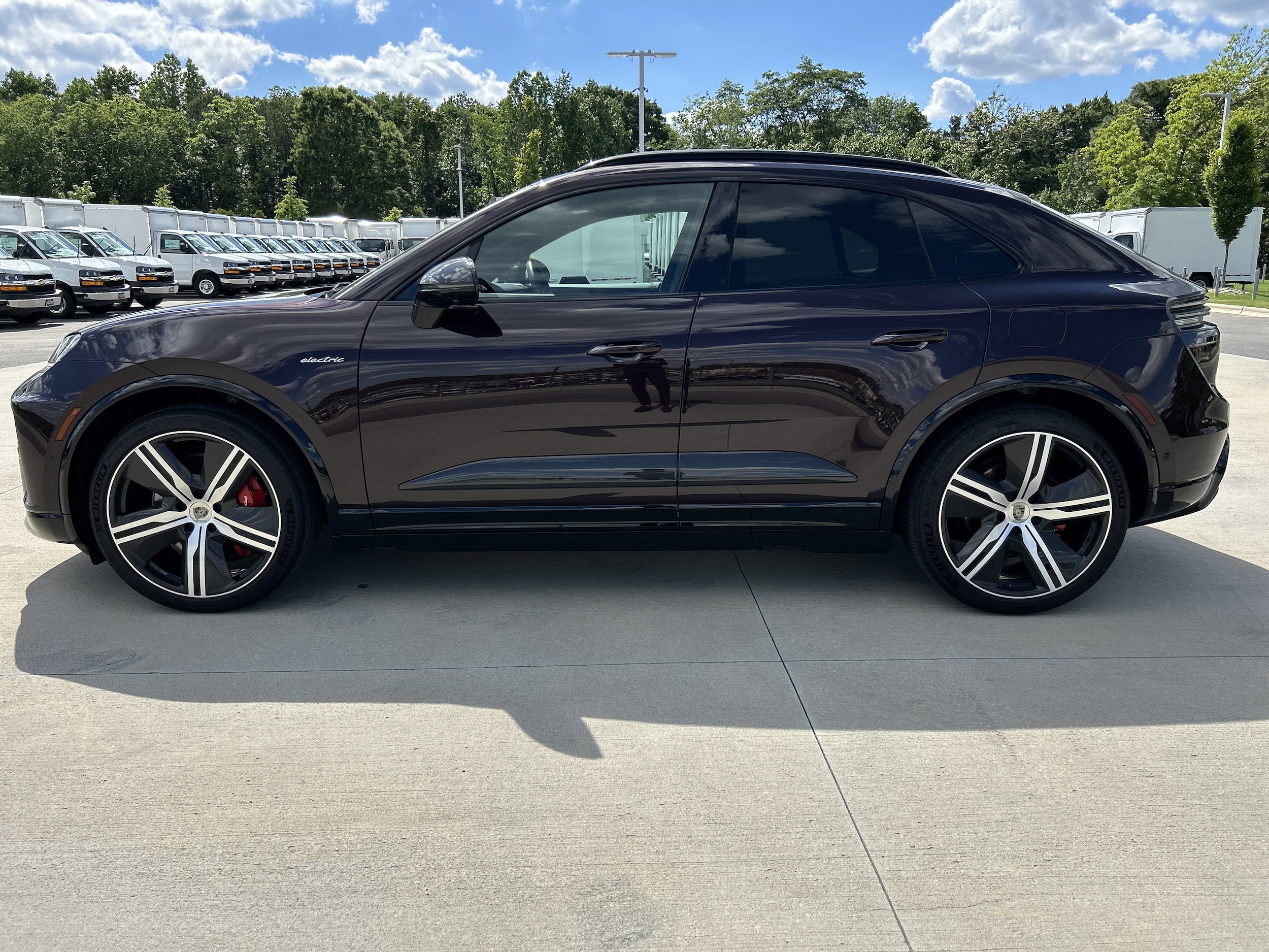 Certified 2024 Porsche Macan Turbo Electric with VIN WP1AC2XA2RL200083 for sale in Charlotte, NC