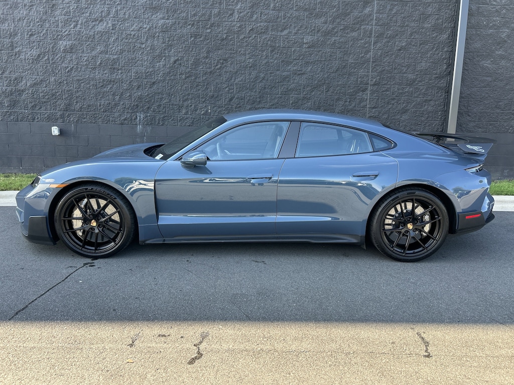 Certified 2025 Porsche Taycan Turbo GT w/Weissach Package Sedan