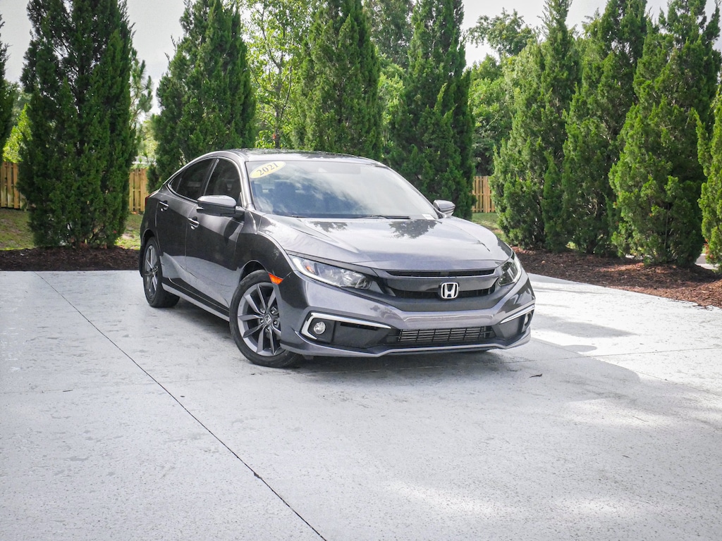 Used 2021 Honda Civic EX Sedan