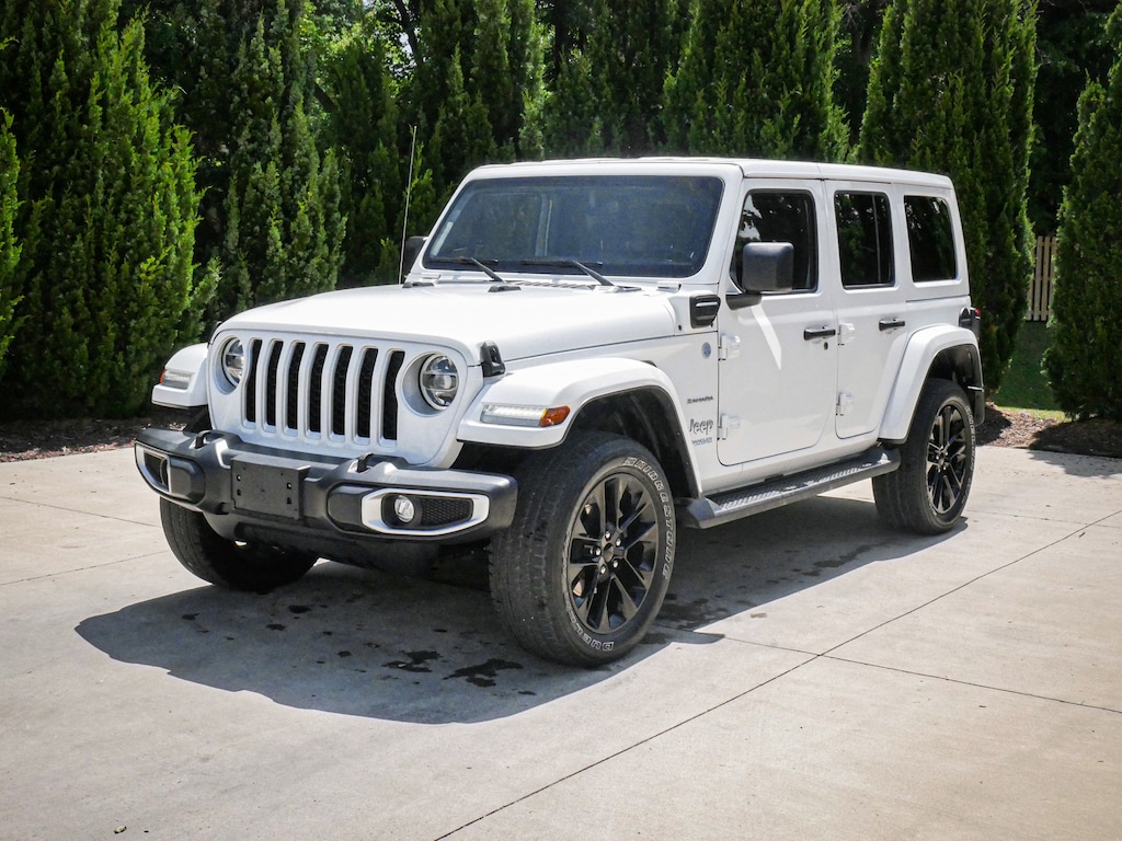 Used 2021 Jeep Wrangler 4xe Unlimited Sahara Convertible