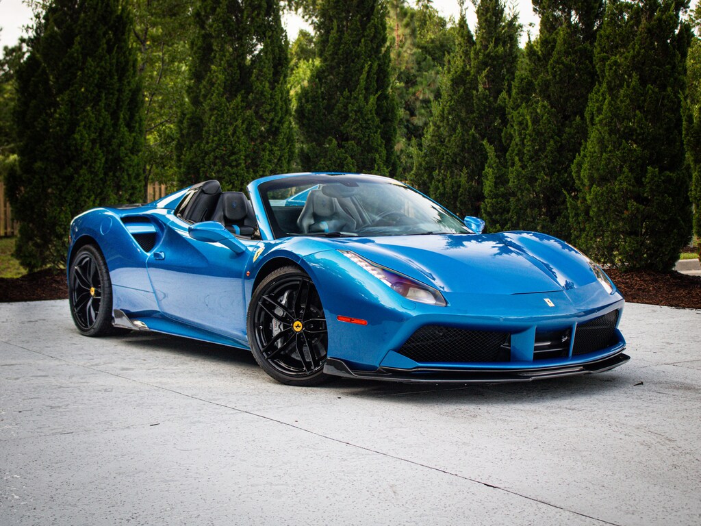 Used 2017 Ferrari 488 Spider Convertible