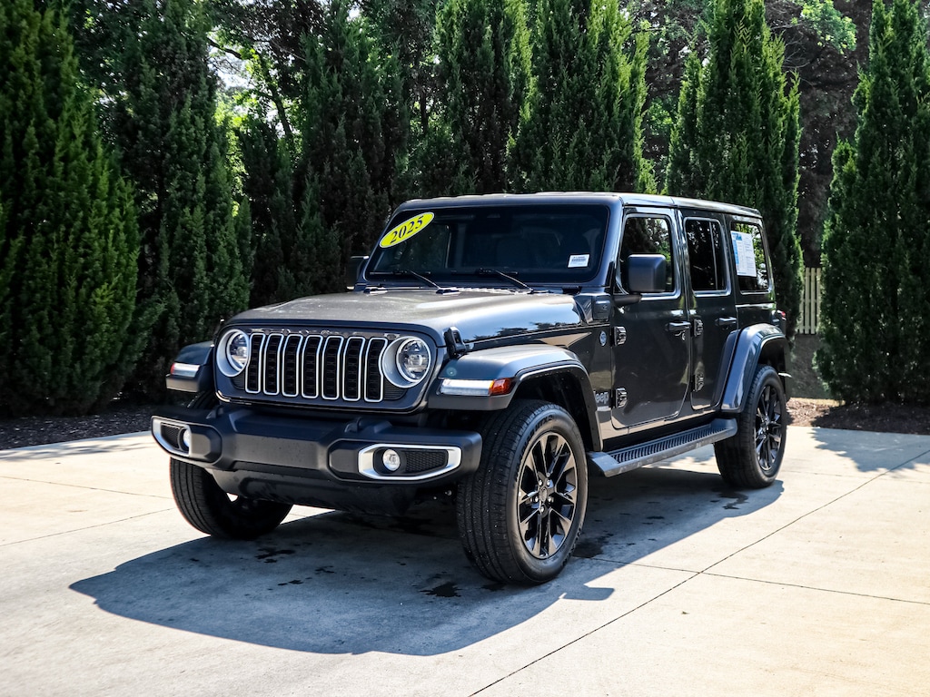 Used 2025 Jeep Wrangler 4xe Sahara Convertible