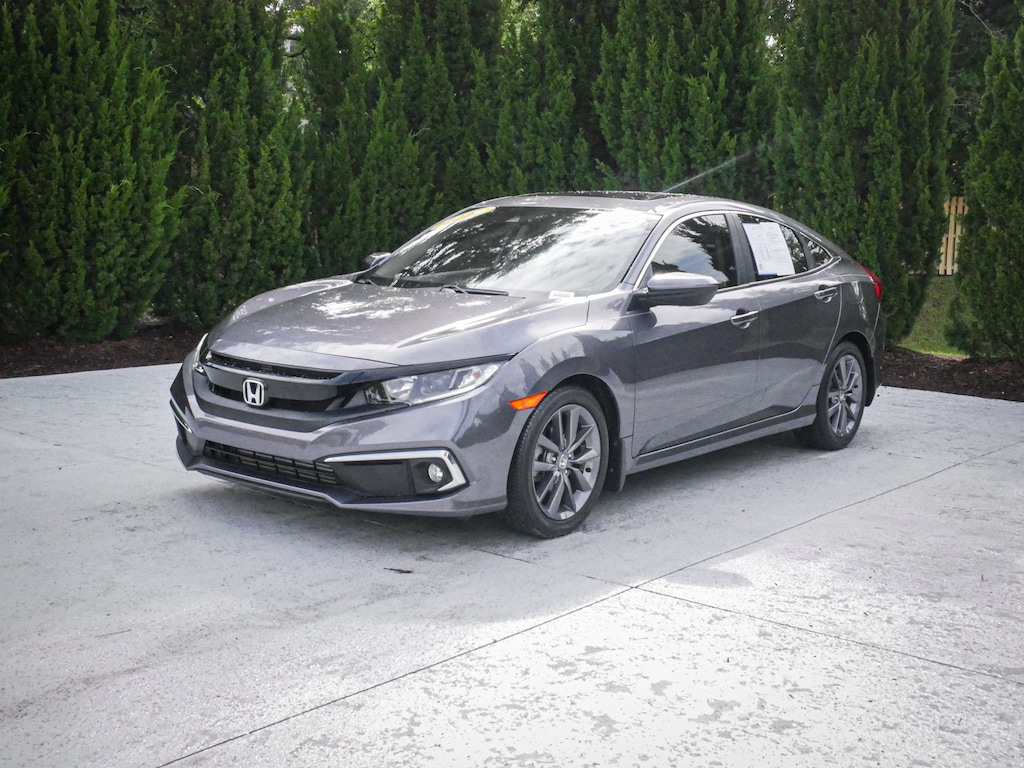 Used 2021 Honda Civic EX Sedan