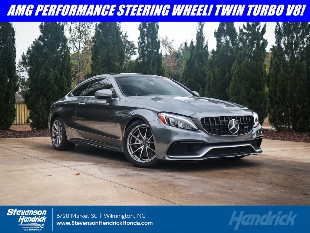 Used 2018 Mercedes-Benz C-Class AMG C 63 Coupe