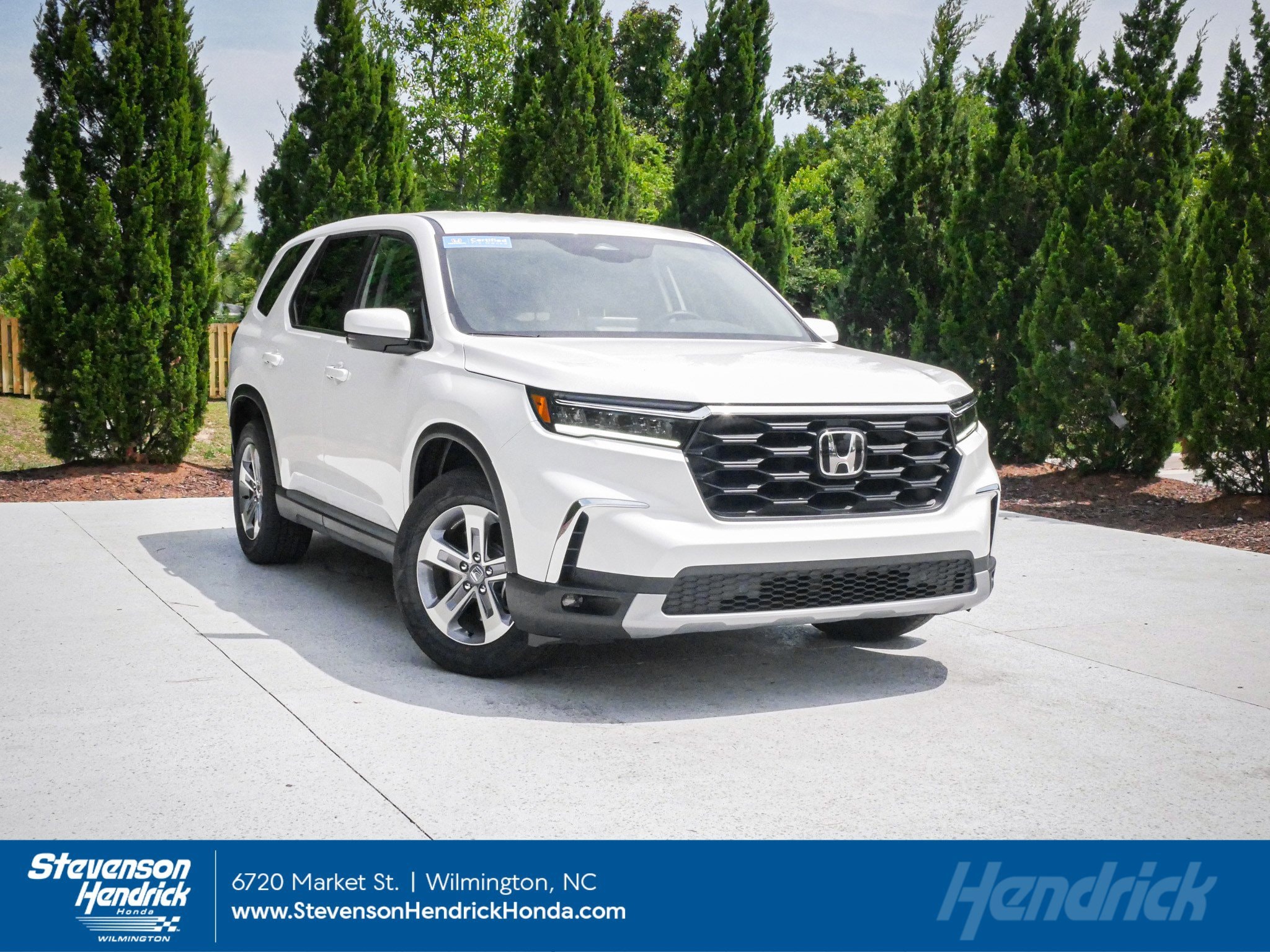新ミッションホワイト 4点＋ビタホワイトC Used 2025 Honda Pilot For Sale in Wilmington, NC VIN