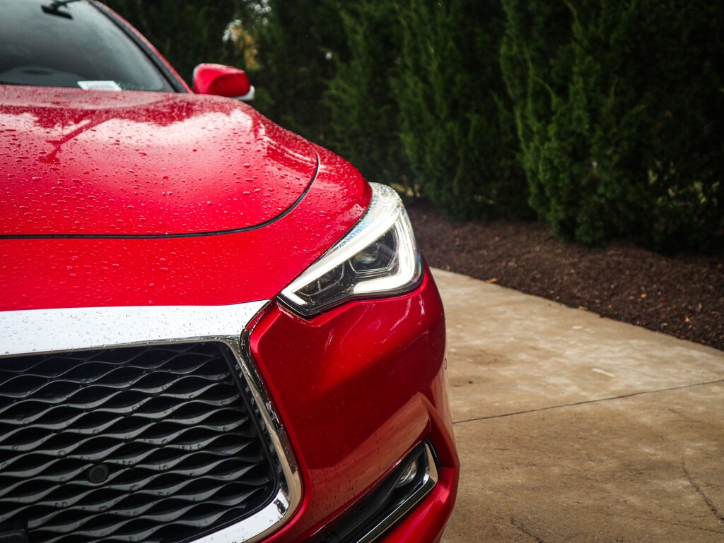 Used 2017 INFINITI Q60 Red Sport 400 Coupe