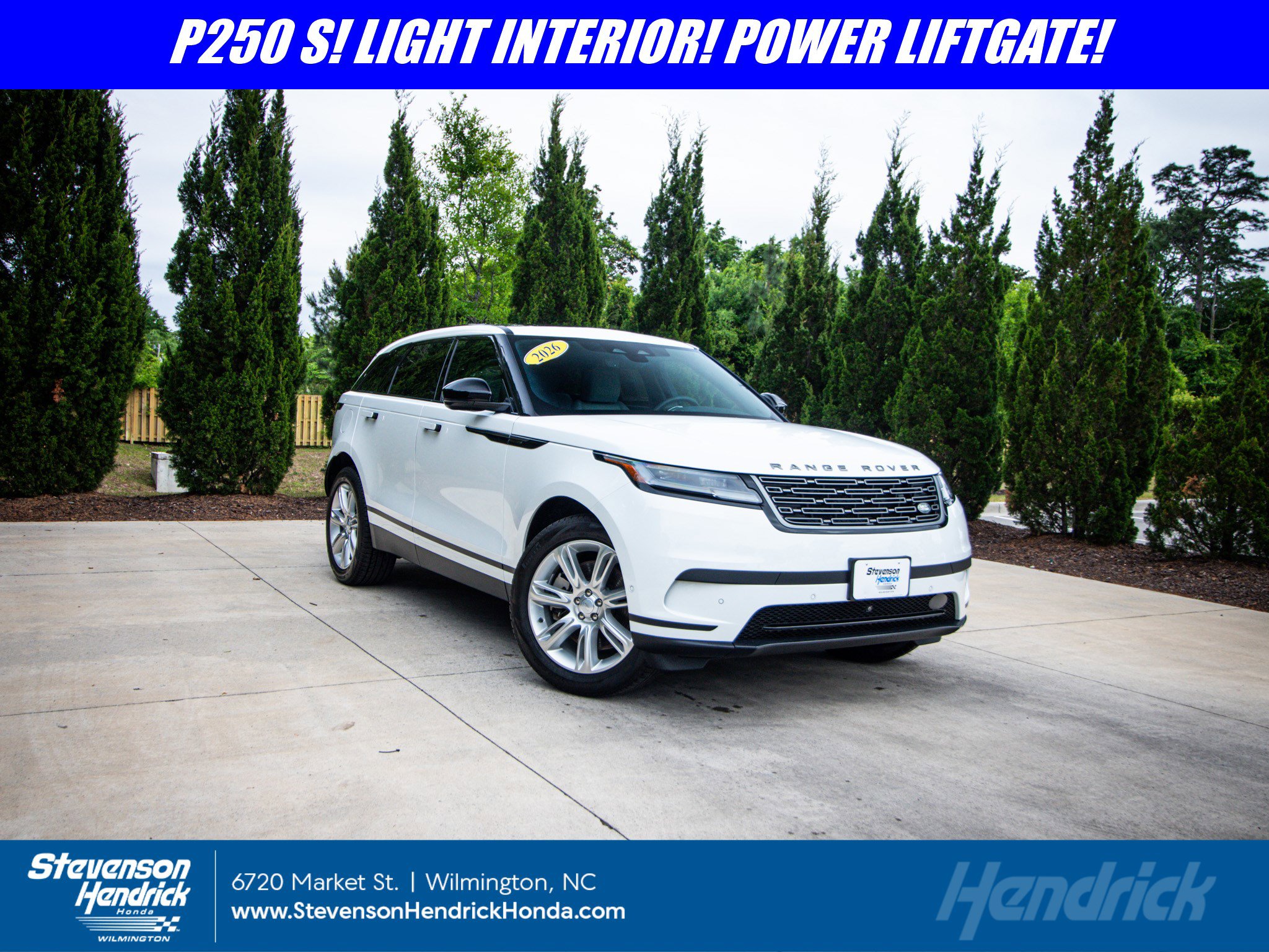 2026 Land Rover Range Rover Velar