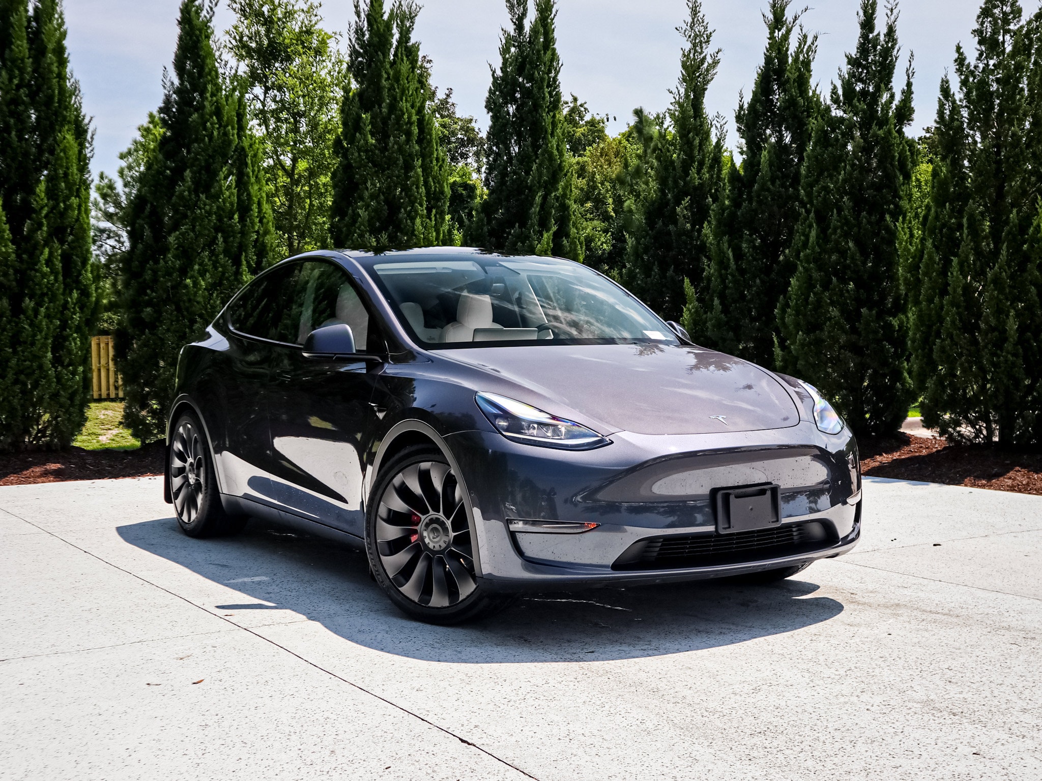 Used 2021 Tesla Model Y Performance with VIN 5YJYGDEF1MF194645 for sale in Charleston, SC