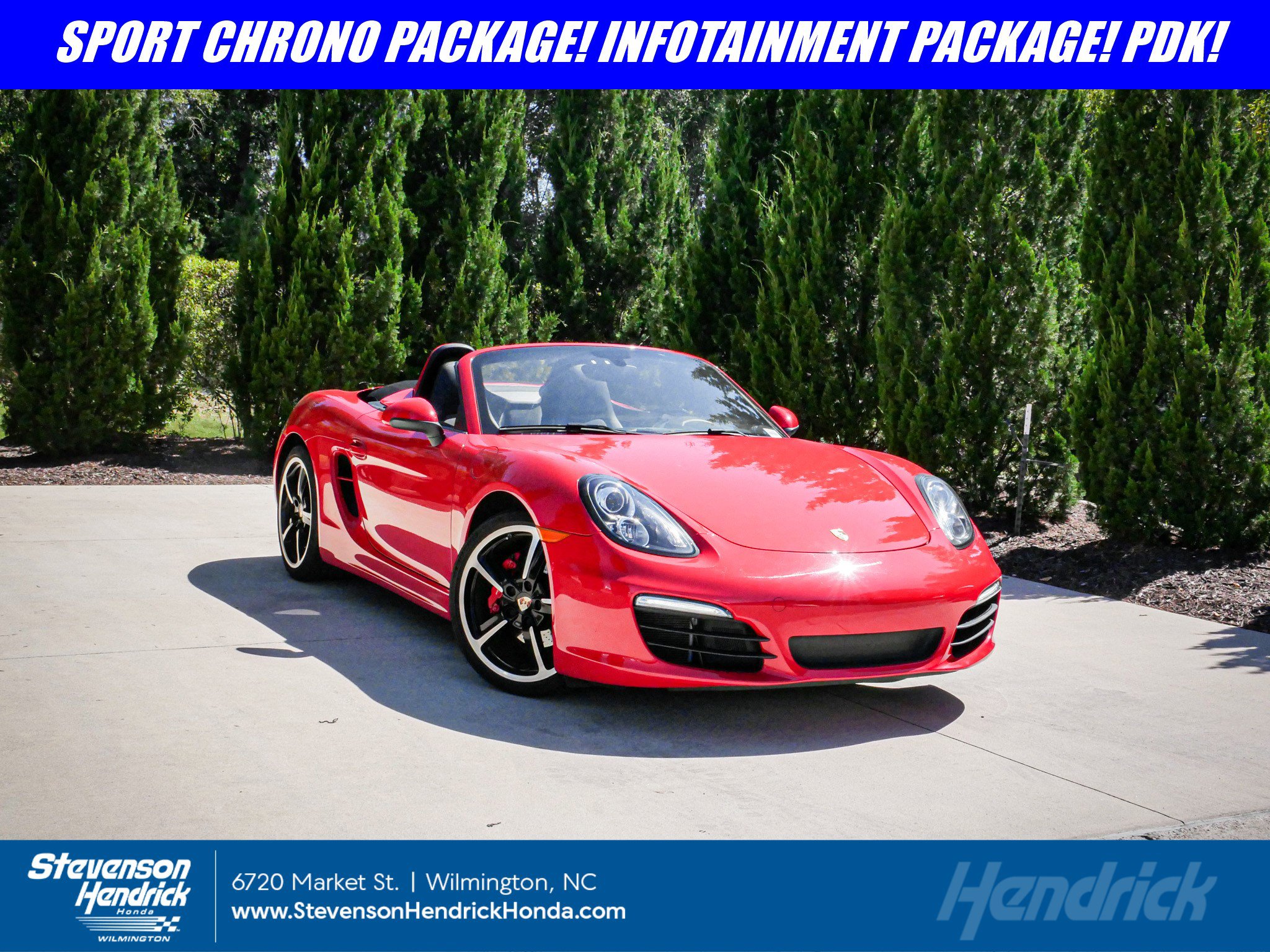 2013 Porsche Boxster Convertible 