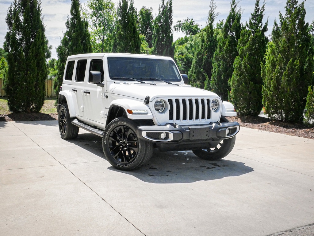 Used 2021 Jeep Wrangler 4xe Unlimited Sahara Convertible
