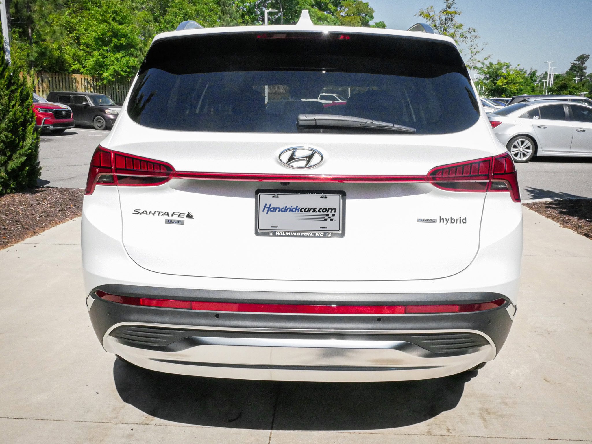 2023 Hyundai Santa Fe Hybrid Blue photo 3