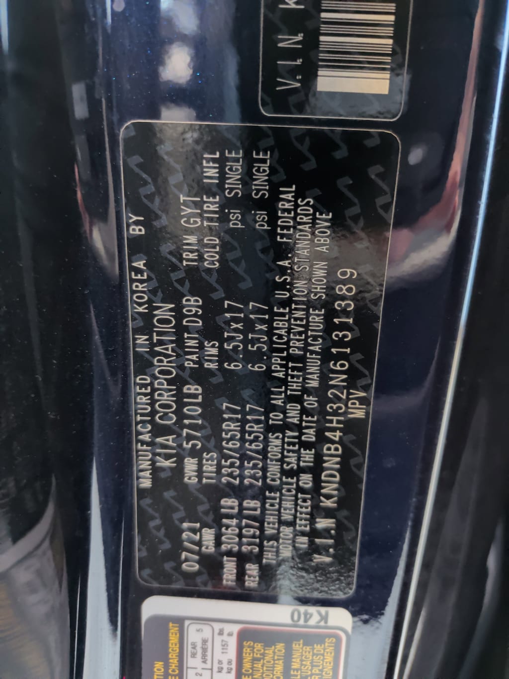 Used 2022 Kia Carnival LX MPV