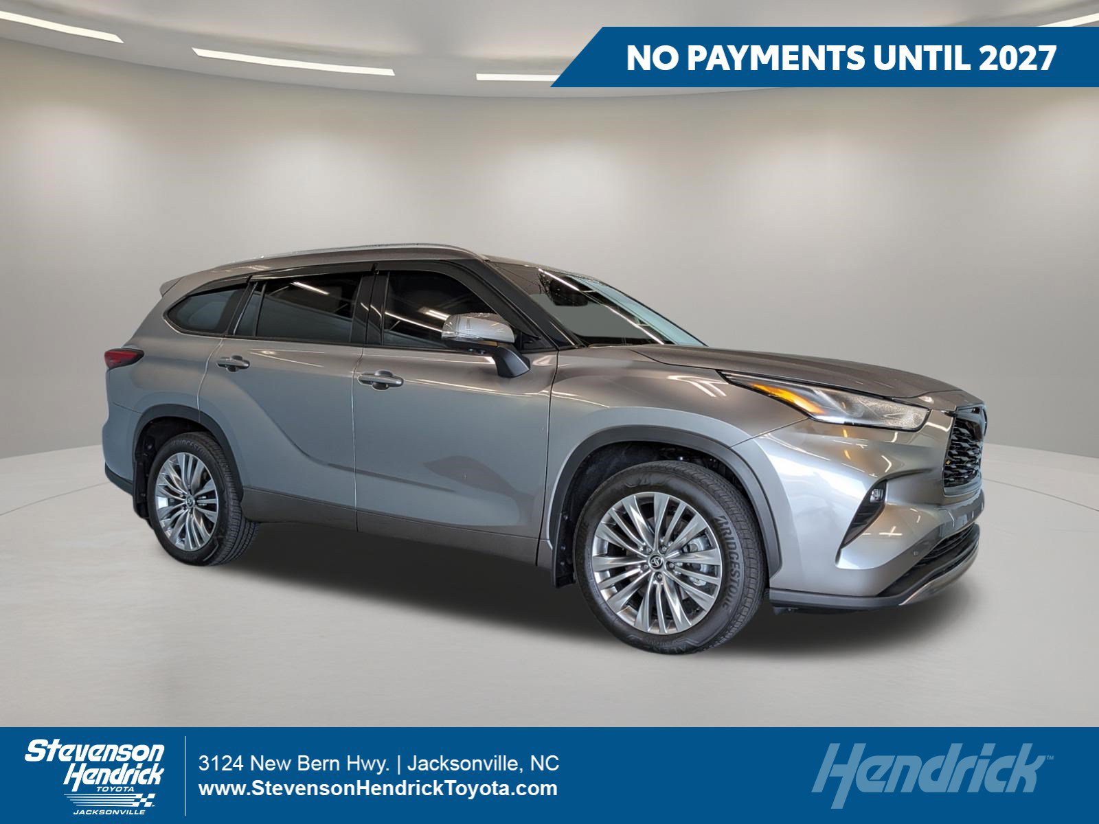 Certified 2026 Toyota Highlander Hybrid Platinum SUV