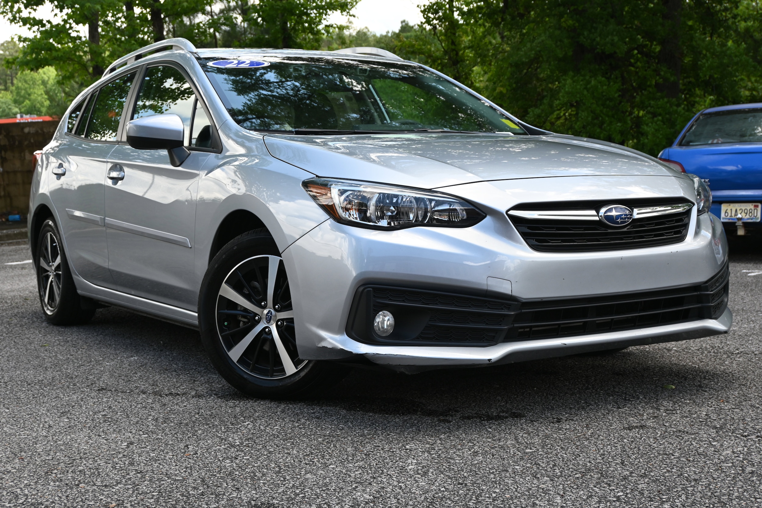 Certified 2022 Subaru Impreza Premium with VIN 4S3GTAD63N3717377 for sale in Hoover, AL