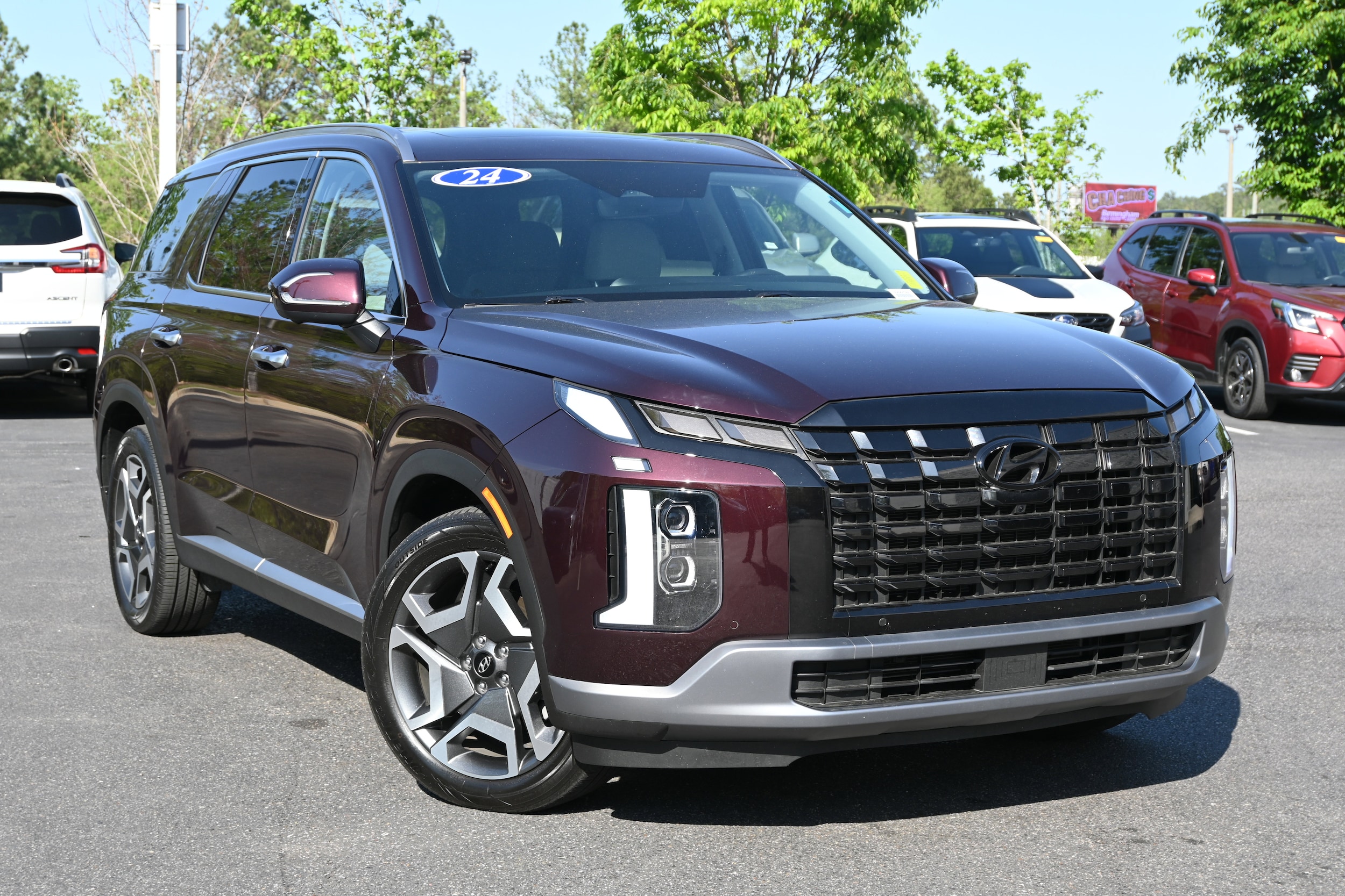 Used 2024 Hyundai Palisade SEL with VIN KM8R4DGE9RU657966 for sale in Hoover, AL