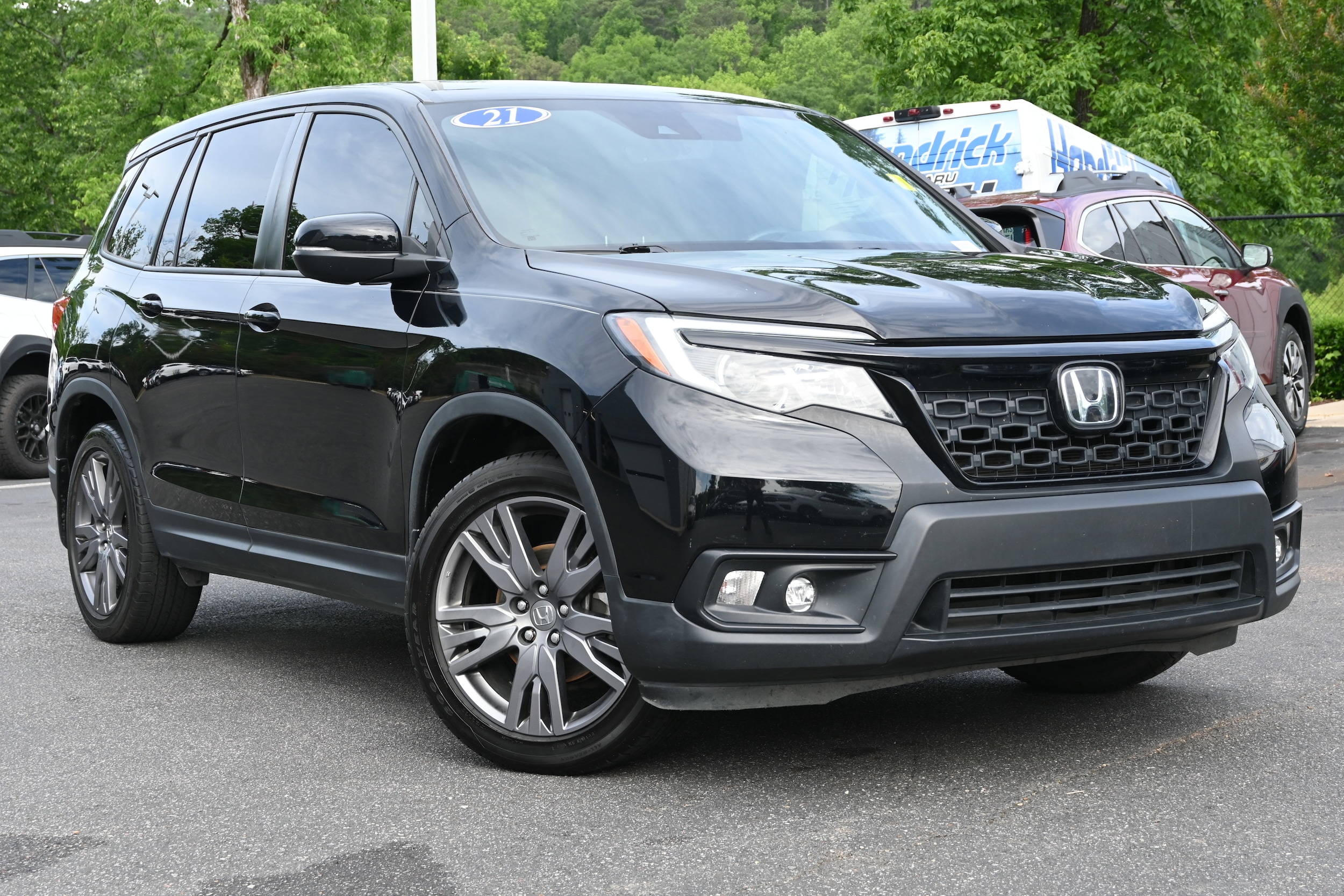 Used 2021 Honda Passport EX-L with VIN 5FNYF7H56MB002904 for sale in Hoover, AL