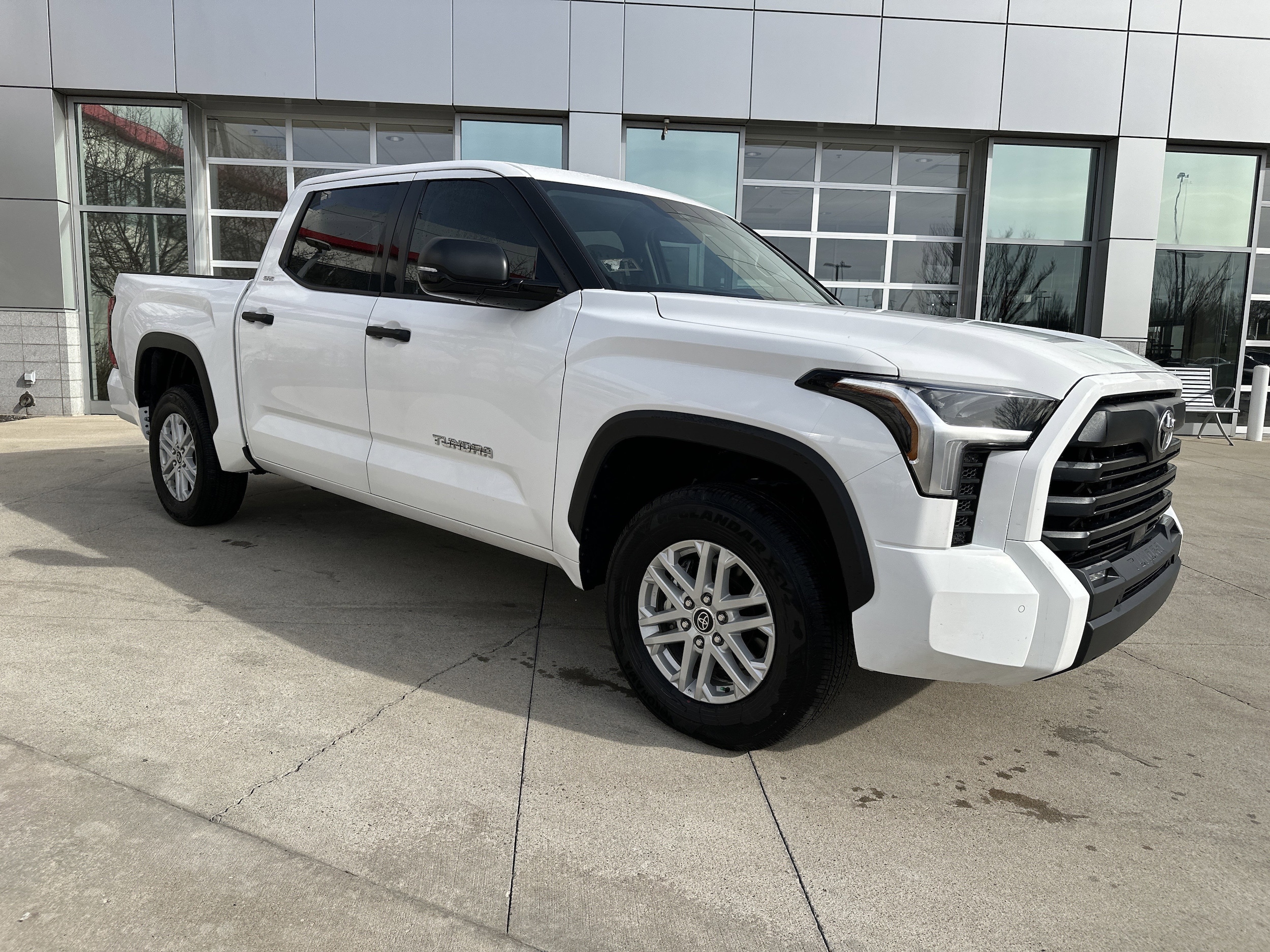 Used 2024 Toyota Tundra SR5 with VIN 5TFLA5DB0RX210802 for sale in Kansas City