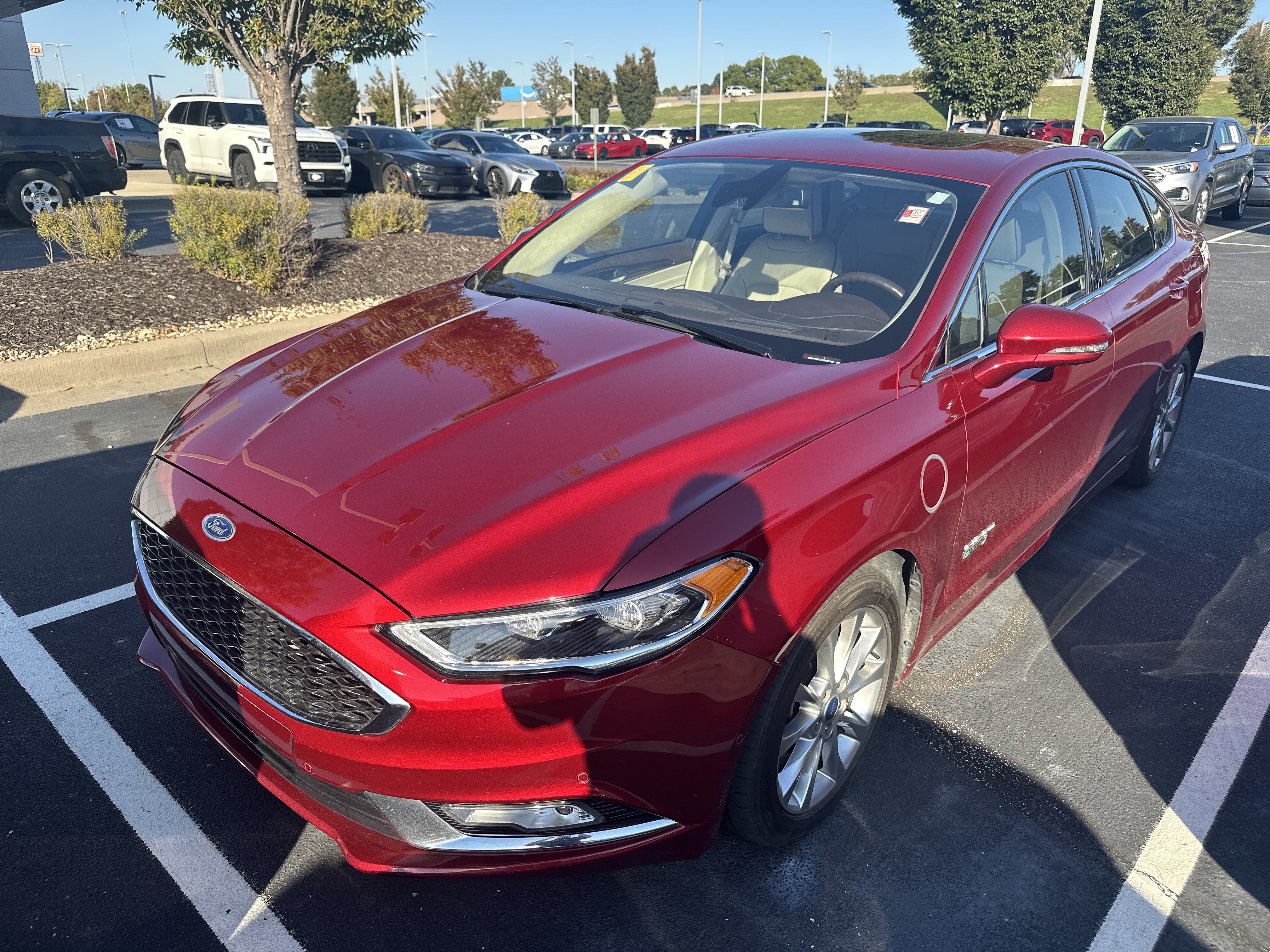 Used 2017 Ford Fusion Energi Platinum Sedan