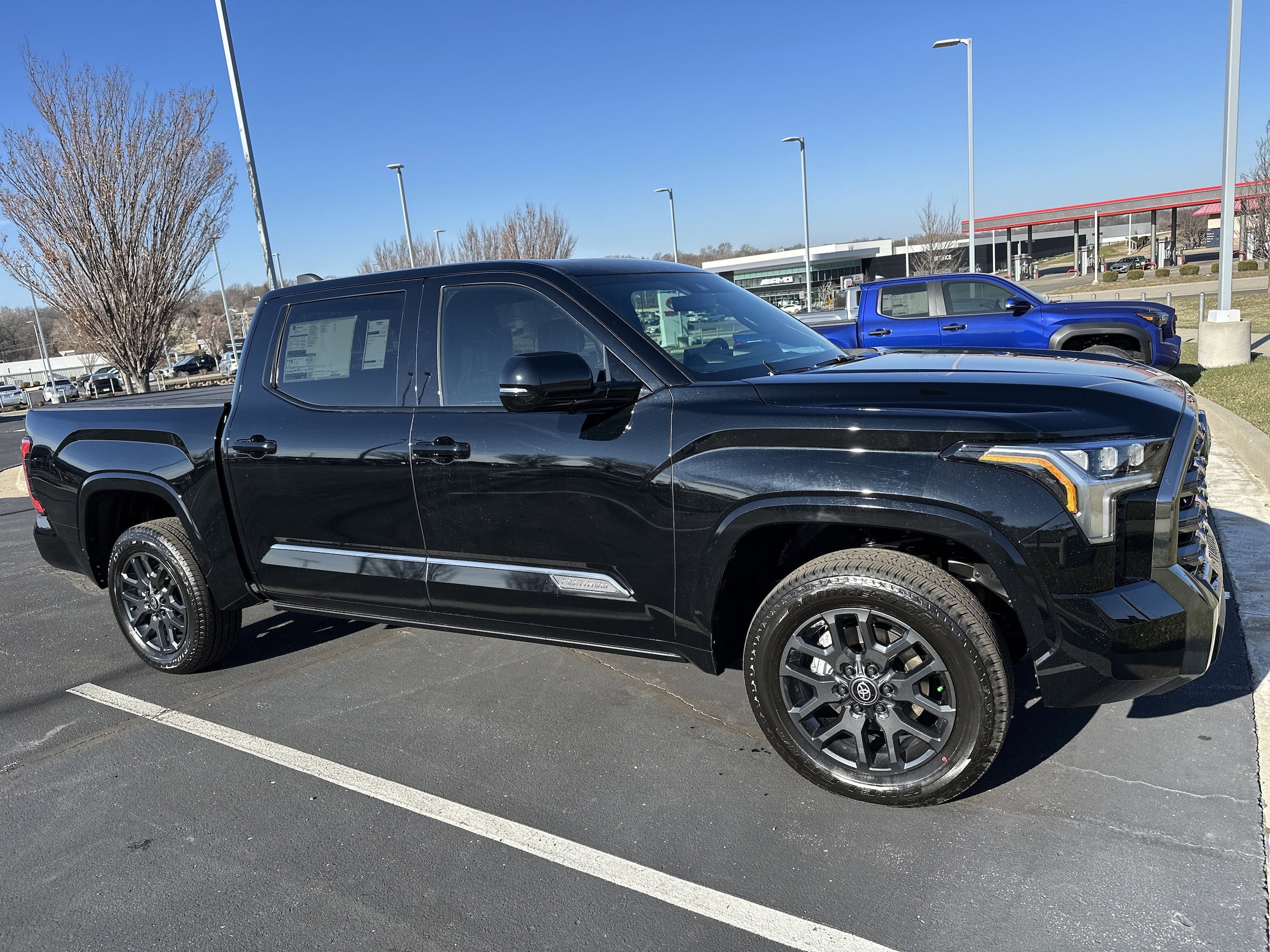 Used 2026 Toyota Tundra Platinum with VIN 5TFNA5DB5TX366737 for sale in Kansas City