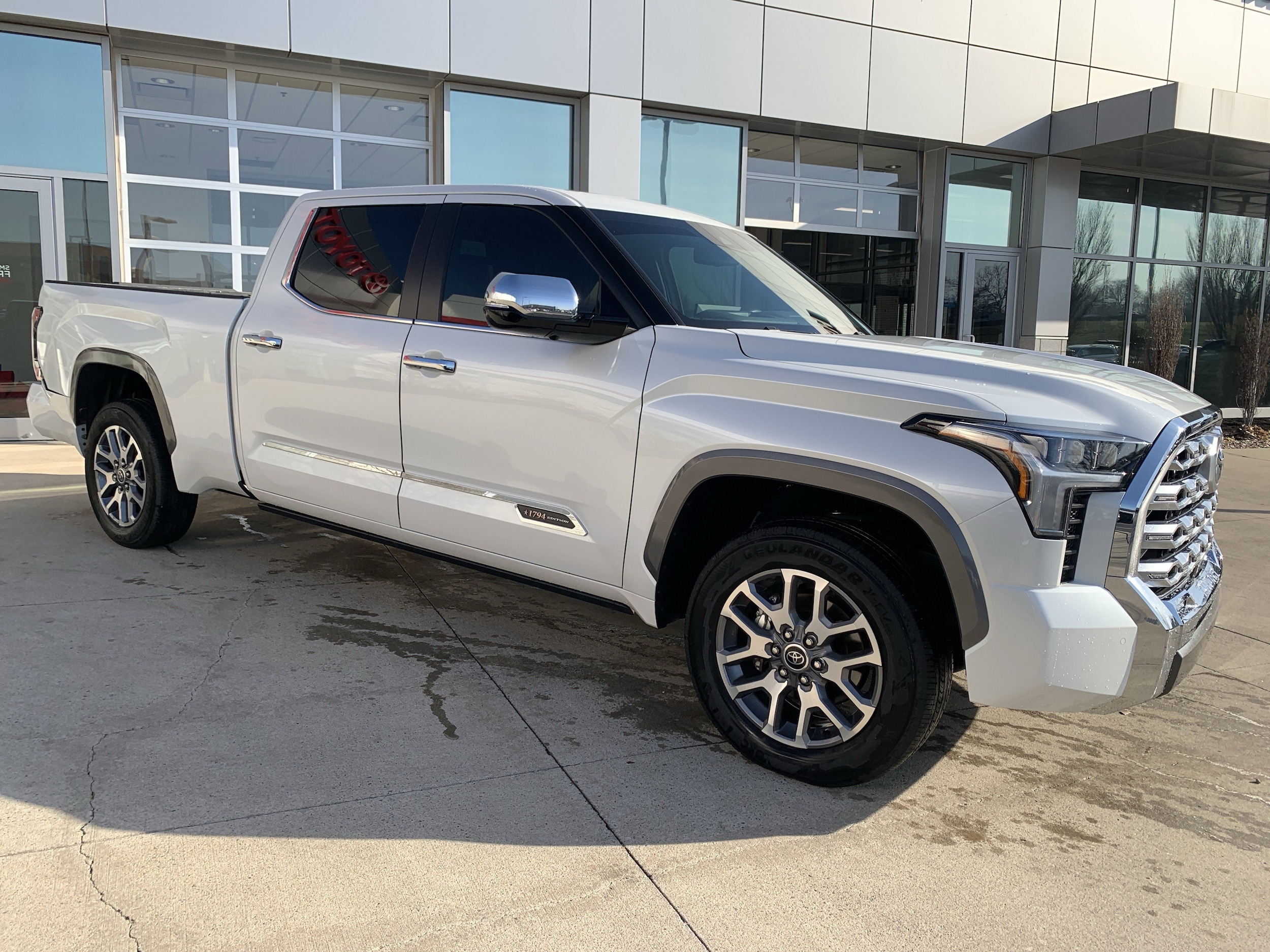Used 2024 Toyota Tundra 1794 Edition with VIN 5TFMA5EC1RX032443 for sale in Kansas City