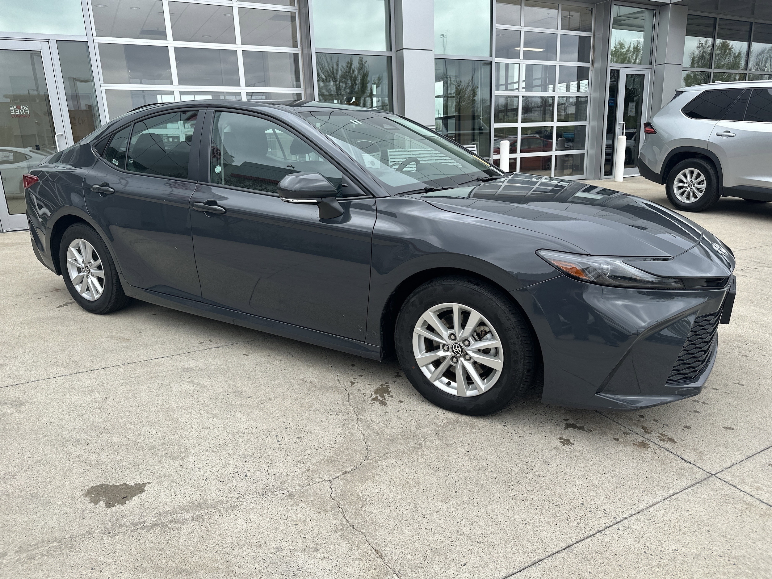 Certified 2025 Toyota Camry LE with VIN 4T1DAACK0SU577460 for sale in Kansas City