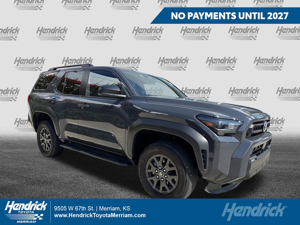 Certified 2025 Toyota 4Runner SR5 SUV