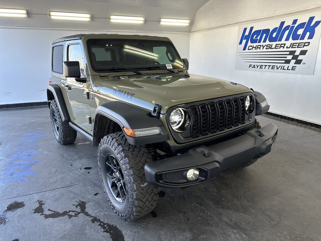 New 2026 Jeep Wrangler Willys Convertible