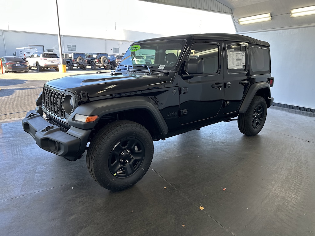 New 2026 Jeep Wrangler Sport Convertible