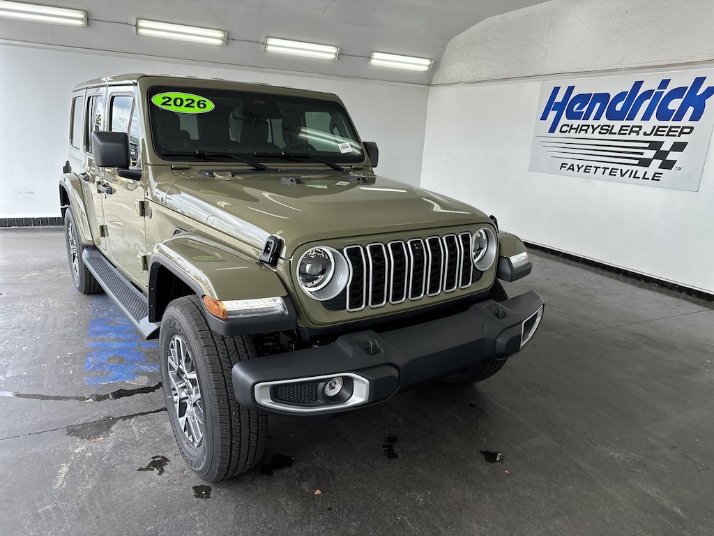 New 2026 Jeep Wrangler Sahara Convertible
